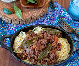 Kangaroo Bolognaise (Mark Olive)