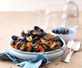 Moules à la provençale