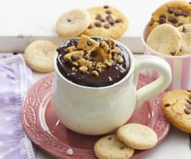 Cioccolata al latte e cookies