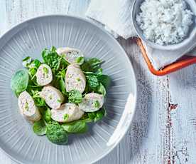 Involtini di tacchino con riso basmati