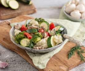 Warzywa gotowane na parze (w stacji Thermomix Friend®)