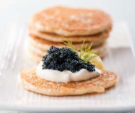 Blinis - Buckwheat Pancakes