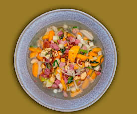 Kasseler-Gemüse-Eintopf