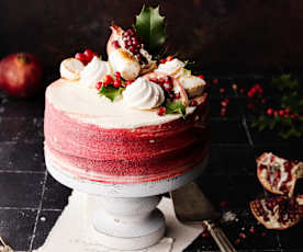 Tort decorativ de iarnă