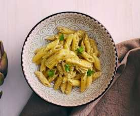 Pasta con pesto di carciofi