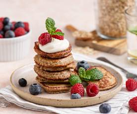 Owsiane placki bananowe