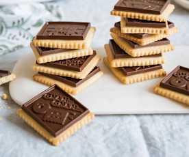 Galletas con chocolatinas