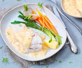 Filet de sandre au beurre blanc