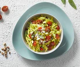 Trofie fredde con pesto di avocado