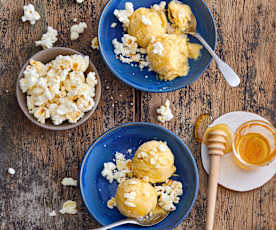 Crème glacée au maïs