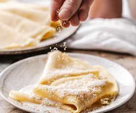Crêpes à la noix de coco