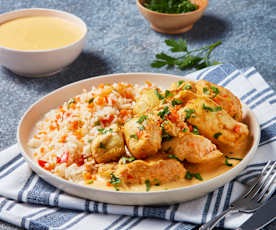 Chicken with Vegetable Rice