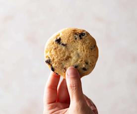 Μπισκότα χωρίς γλουτένη με ρυζάλευρο και σοκολάτα