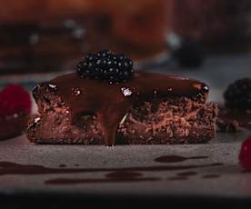 Fındık Ezmeli Çikolatalı Cheesecake