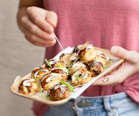 Takoyaki de poulpe