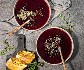 Barszcz do pasztecików