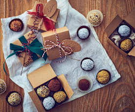 Tartufini rum e cannella