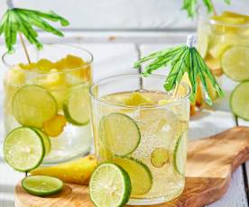 Pineapple Infused Gin and Tonic