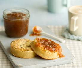 Rhubarb and Orange Blossom Jam