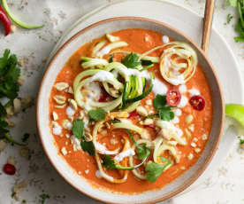 Cold Red Curry Soup