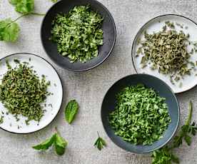 Hierbas picadas (5 g)