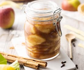 Conserva de maçã para rechear tartes