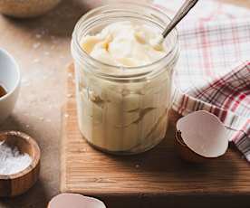 Mayonesa higienizada