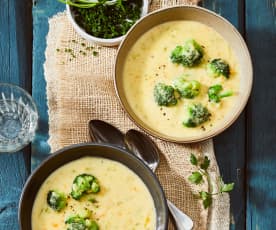 Cheddar-Brokkoli-Suppe