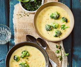 Cheddar-Brokkoli-Suppe