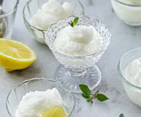 Lemon Sorbet