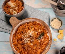 Risotto bolognese