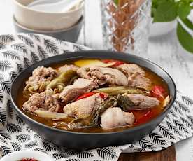 Salted Vegetables Duck Soup