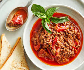 抗氧番茄炒牛肉碎