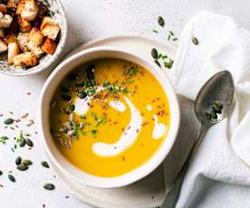 Versatile smooth soup