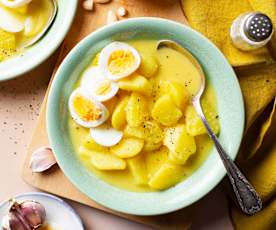 Patatas en "ajopollo"