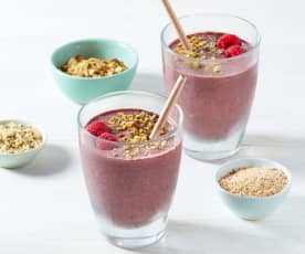 Smoothie à l'açai boosté aux protéines