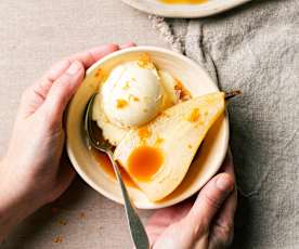 Poires au sirop à l'orange