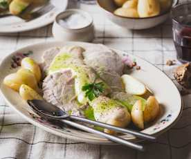 Lomo y patatas tonnato