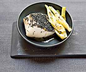 Cabillaud et fenouil aux graines de nigelle