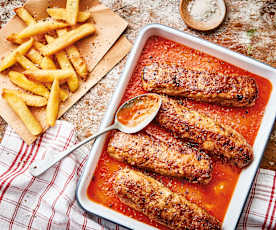 Fricadelles au coulis de tomates