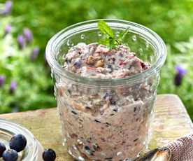 Bircher-Heidelbeer-Müsli