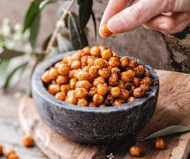 Pois chiches grillés