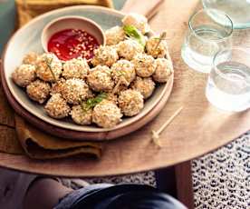 Boulettes de poulet asiatiques