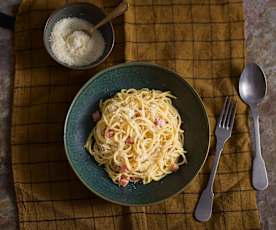 Esparguete à carbonara