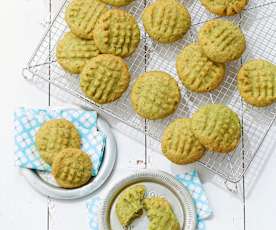 Sablés au pesto et au parmesan