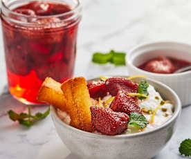 sous-vide糖渍草莓