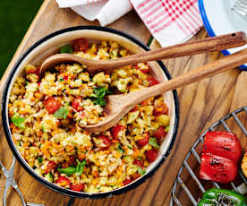 Schneller Gemüsesalat