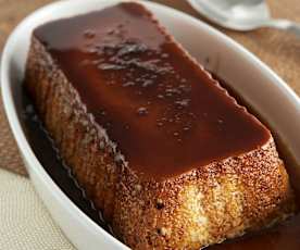 Flan de queso cremoso