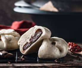 Bao au chocolat et piment coréen 🌶️