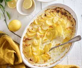 Zapiekanka rybna z plastrami ziemniaków (TM6, TM7)